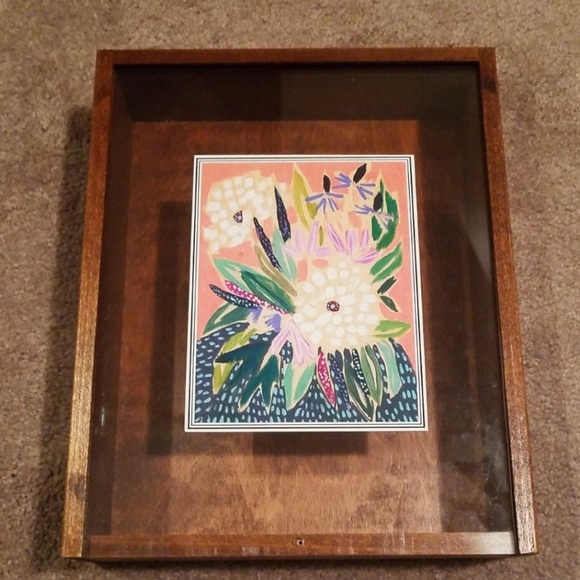 Anthropologie Other - Classic wooden shadow box